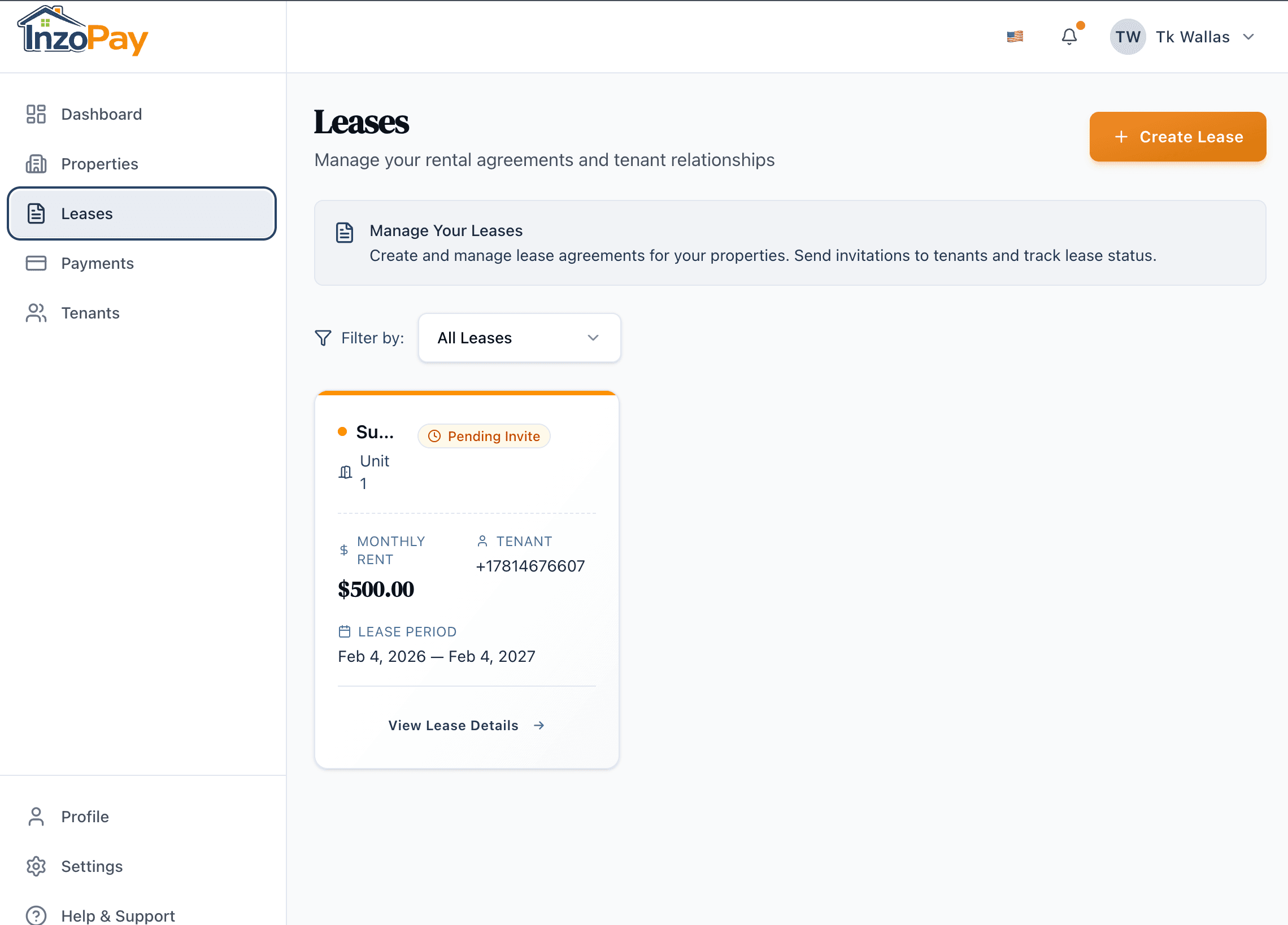 InzoPay screenshot